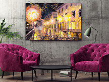 Obraz Maľovaná ulička pod hradom 1662